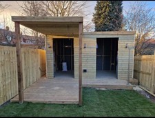 Fully Installed Log Cabin