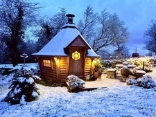 Sloping Wall 9.2m2 Grill cabin